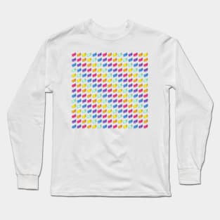 Hot To Trot Piggy Funky Blotter Design House Long Sleeve T-Shirt